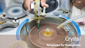  Presentation with manufacturing - Beautiful PPT layouts featuring jewelry fabric manufacturing ceylon treasures backdrop and a coral colored foreground