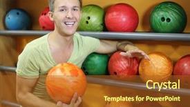  Presentation with base ball field - Amazing presentation theme having candlesticks of a metal candelabrum backdrop and a wine colored foreground