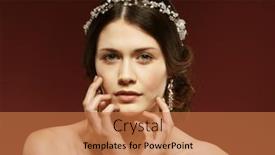  Presentation with jewelry - Slide deck featuring jewelry-luxury-wedding-and-people and a  colored foreground