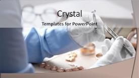  Presentation with manufacturing - Colorful slides enhanced with jewelry manufacturing - jeweler working in workshop closeup backdrop and a light gray colored foreground