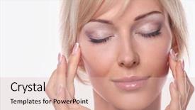  Presentation with white and black woman climbing ladders - Presentation enhanced with jewerly - beautiful woman with isolated background and a lemonade colored foreground