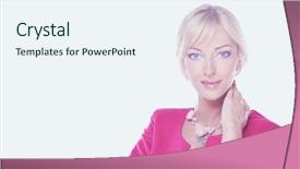  Presentation with babbling brook beautiful reflections - Presentation theme having jewerly - beautiful woman with isolated background and a sky blue colored foreground