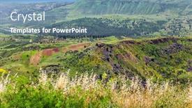  Presentation with heights - Presentation theme with jewish-easter-in-israel-holiday background and a teal colored foreground