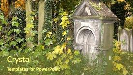  Presentation with jewish - Colorful PPT theme enhanced with jewish grave backdrop and a tawny brown colored foreground
