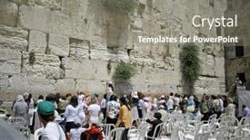  Presentation with jewish western wall - 