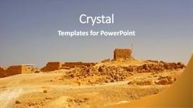  Presentation with wanted dead or alive - Cool new presentation design with jews romans - ruins at masada with dead backdrop and a  colored foreground