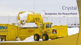  Presentation with clearing storm - Colorful PPT layouts enhanced with jfk-airport-january-2011-wheel backdrop and a sky blue colored foreground