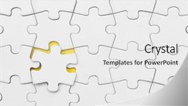  Presentation with strategy - Slide deck enhanced with circle of termite hill on concrete floor background and a gray colored foreground