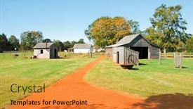  Presentation with jimmy history - Audience pleasing presentation theme consisting of jimmy carter national historic site backdrop and a gold colored foreground