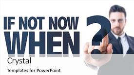  Presentation with incentive - Amazing PPT layouts having job incentive - business man pointing the text backdrop and a white colored foreground