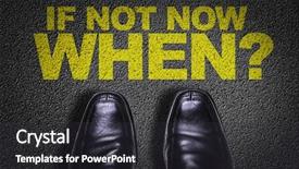  Presentation with team business top view - Beautiful presentation theme featuring job incentive - top view of business shoes backdrop and a dark gray colored foreground