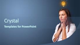  Presentation with new idea innovation - Amazing PPT layouts having job interview faculty - young person looking for new backdrop and a ocean colored foreground