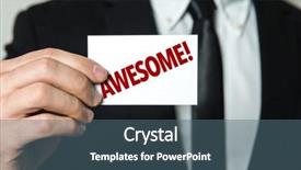  Presentation with awesome - Theme consisting of job performance job satisfaction - awesome background and a ocean colored foreground