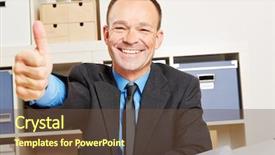  Presentation with successful - Audience pleasing presentation consisting of job performance job satisfaction - successful happy business man holding backdrop and a tawny brown colored foreground