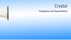  Presentation with trophy award hand holding - Colorful PPT theme enhanced with job promotion announcement - female hand holding a big backdrop and a  colored foreground