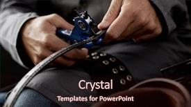  Presentation with close up of young girls - Theme consisting of job rotation - closeup of a young caucasian background and a wine colored foreground