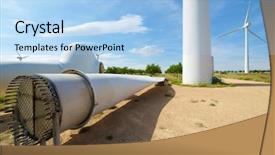  Presentation with propeller - Colorful PPT layouts enhanced with job rotation - repair work on the propeller backdrop and a light blue colored foreground