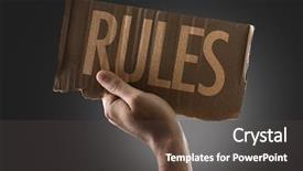  Presentation with job - PPT layouts with job specification - rules background and a dark gray colored foreground