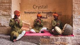  Presentation with traditional music - Presentation having jodhpur-india-november-13-2019 background and a red colored foreground