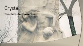  Presentation with vienna - Cool new PPT theme with johann strauss statue in vienna backdrop and a  colored foreground