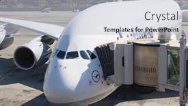  Presentation with airbus - Audience pleasing slide set consisting of johannesburg-april-18-airbus-a380 backdrop and a lemonade colored foreground