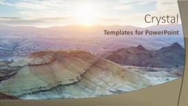  Presentation with beds - Theme featuring john-day-fossil-beds-national background and a cream colored foreground