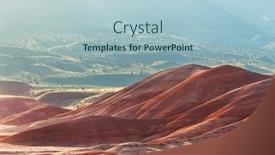  Presentation with beds - PPT layouts featuring john-day-fossil-beds-national background and a light blue colored foreground