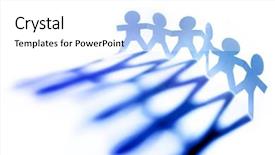  Presentation with holding people in hands - Colorful slides enhanced with join together - people holding hands backdrop and a white colored foreground