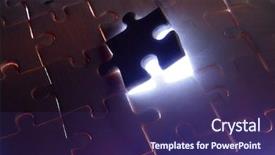  Presentation with last - Presentation having joining dots - stock image of the last background and a violet colored foreground