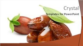  Presentation with oil seeds - PPT layouts enhanced with jojoba-oil-on-seeds-isolated background and a white colored foreground