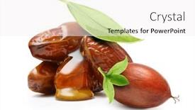  Presentation with oil seeds - Theme having jojoba-oil-on-seeds-isolated background and a white colored foreground