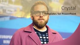  Presentation with jonah - Amazing slide set having jonah-hill-attends-the-mid backdrop and a coral colored foreground