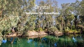  Presentation with preaching - Presentation design featuring jordan-river-is-the-famous background and a gray colored foreground