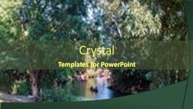  Presentation with baptized - Slide deck consisting of jordan-river background and a tawny brown colored foreground