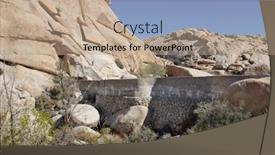  Presentation with joshua tree national park - Slides enhanced with joshua-tree-ca-february-26 background and a coral colored foreground