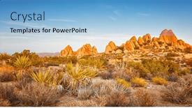  Presentation with joshua tree national park - Presentation having joshua-tree-national-park and a light blue colored foreground
