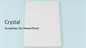  Presentation with brochure - Cool new presentation theme with journal template - blank flyer poster brochure mockup backdrop and a white colored foreground