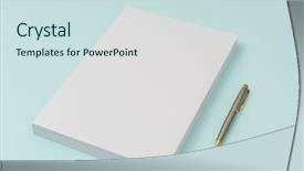  Presentation with brochure - Theme with journal template - blank flyer poster brochure mockup background and a sky blue colored foreground