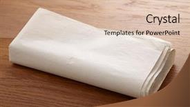  Presentation with journal - Amazing presentation theme having journal template - blank newspaper on the wooden backdrop and a lemonade colored foreground