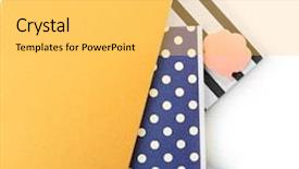  Presentation with white blank notebook silver - PPT layouts enhanced with journal template - pile of stylish notebooks isolated background and a yellow colored foreground