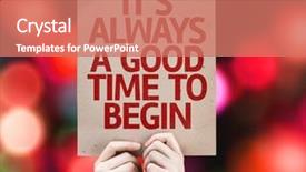  Presentation with good things sometimes take time - Amazing PPT theme having 2015 journey - it's always a good time backdrop and a coral colored foreground