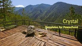  Presentation with journey - Presentation theme featuring journey in sarganska osmica shargan eight - serbia - travel background background and a tawny brown colored foreground