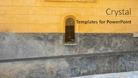  Presentation with journey - Presentation design with journey-through-mallorca-s-streets and a  colored foreground