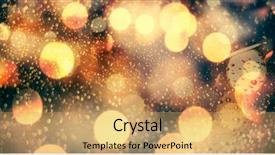  Presentation with christmas lights - Presentation theme with joyeuse - abstract christmas background with holiday background and a yellow colored foreground