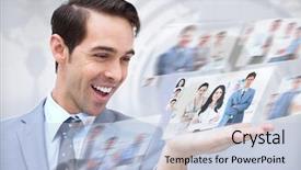  Presentation with joyful - Colorful presentation design enhanced with web design concept painted red text download on digital data paper background with hexadecimal code backdrop and a light gray colored foreground