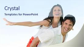  Presentation with freedom - Audience pleasing slides consisting of  backdrop and a  colored foreground