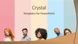  Presentation with cool - Cool new presentation design with joyful invitation - cool group of people woman backdrop and a cream colored foreground