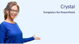  Presentation with felted wool - Beautiful slides featuring joyful invitation - middle age woman wearing wool backdrop and a  colored foreground