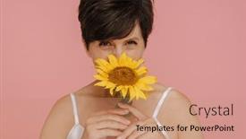  Presentation with sunflower - 