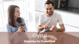  Presentation with interacial pregnant family - Audience pleasing PPT theme consisting of joyful waiting - portait of beautiful family happy backdrop and a coral colored foreground